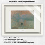 Szlafrok damski Eos, Claude Monet