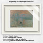 Piżama damska Eos, Claude Monet