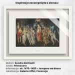 Gumka do włosów Daphne, Sandro Botticelli