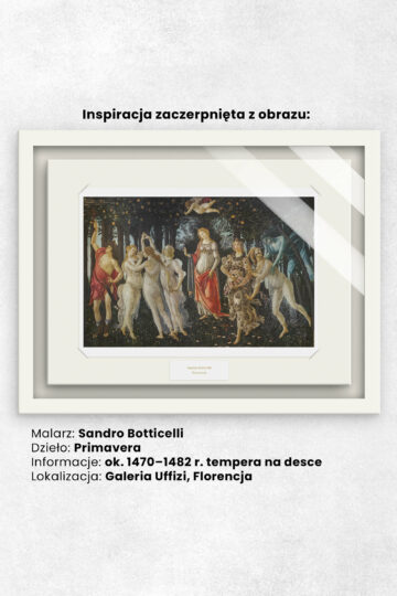 Zestaw Daphne Black, Sandro Botticelli