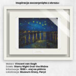 Piżama damska Arke, Vincent van Gogh